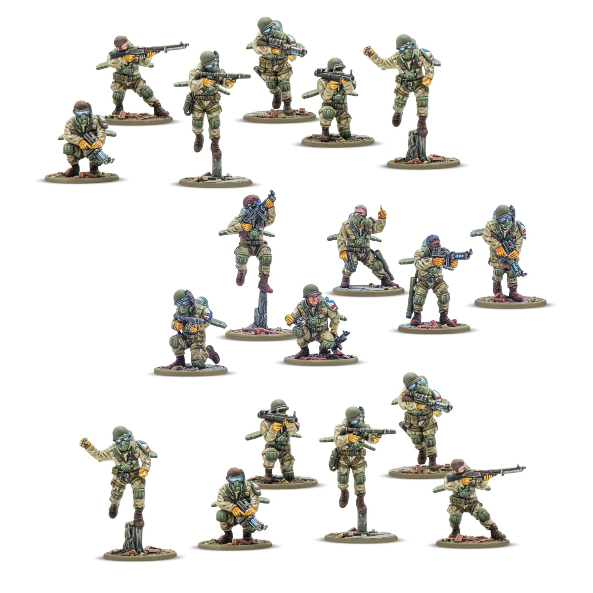 Firefly Airborne Infantry - Fog of Wargames - 