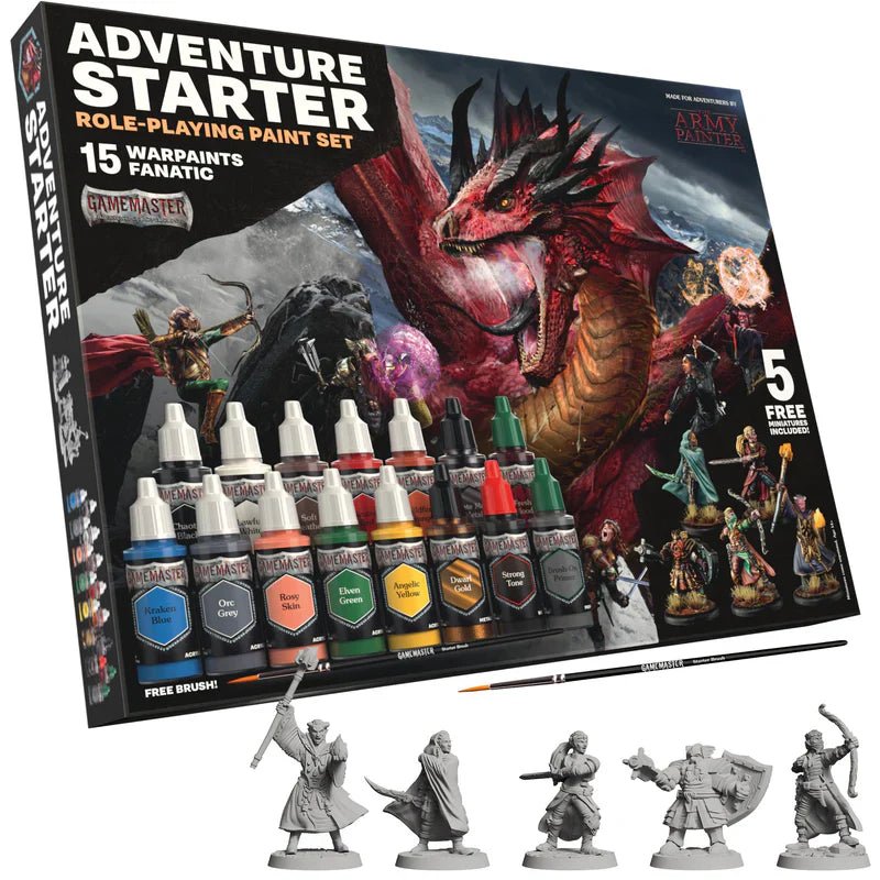 GameMaster: Adventure Starter Role - playing Paint Set - Fog of Wargames - 