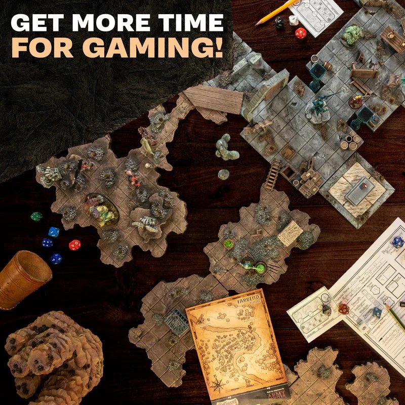 GameMaster: Adventure Starter Role - playing Paint Set - Fog of Wargames - 