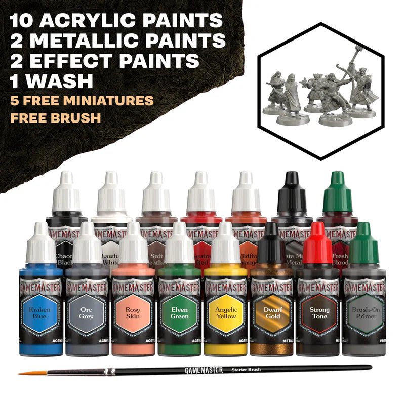 GameMaster: Adventure Starter Role - playing Paint Set - Fog of Wargames - 