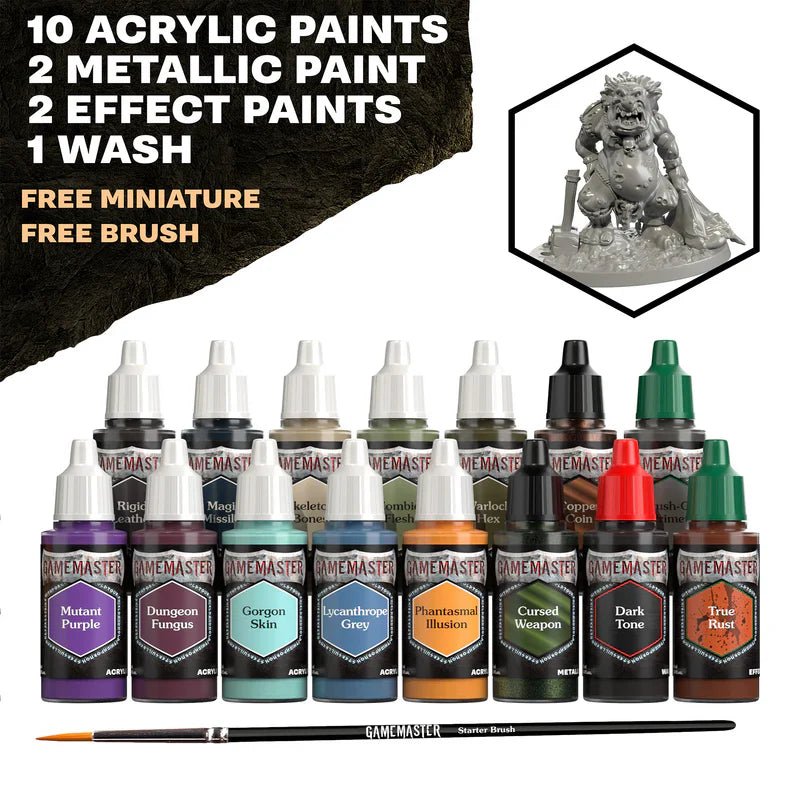 GameMaster: Wandering Monsters Role - playing Paint Set - Fog of Wargames - 