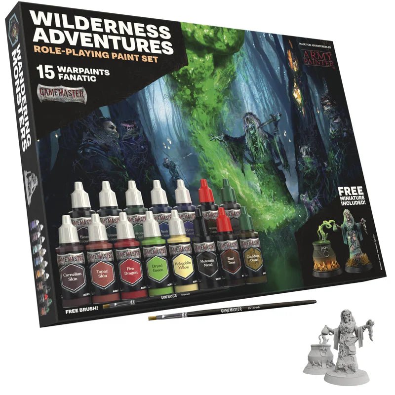 GameMaster: Wilderness Adventures Role - playing Paint Set - Fog of Wargames - 