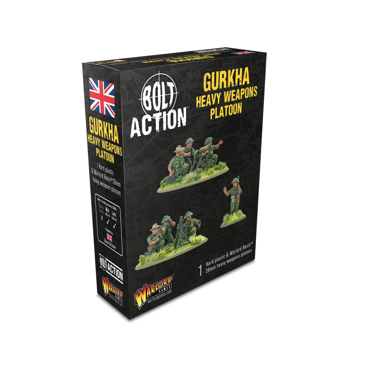 Gurkha Heavy Weapons platoon - Fog of Wargames - 