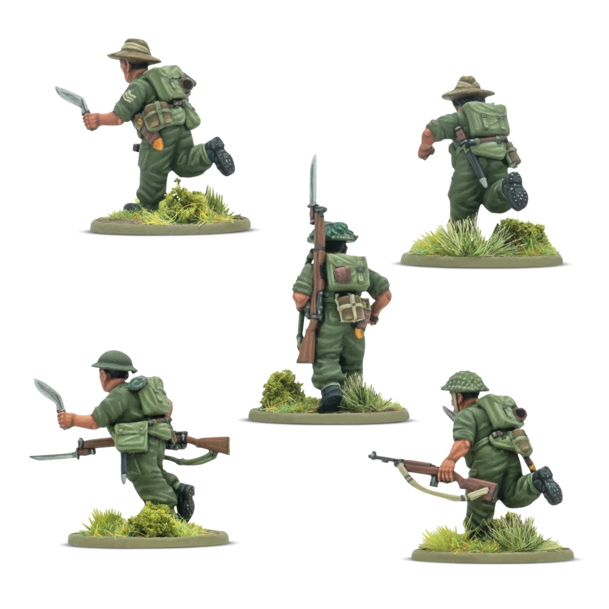 Gurkha Infantry Platoon - Fog of Wargames - 