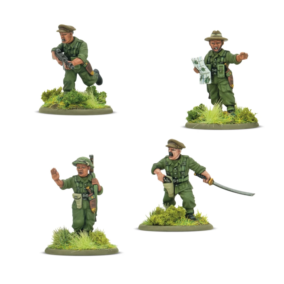 Gurkha platoon commanders - Fog of Wargames - 