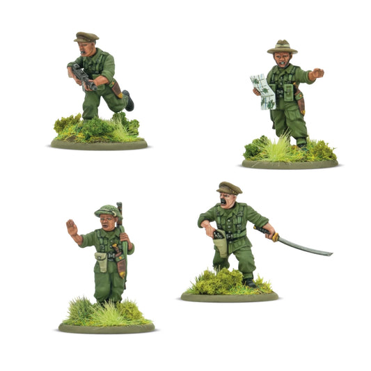 Gurkha platoon commanders - Fog of Wargames - 