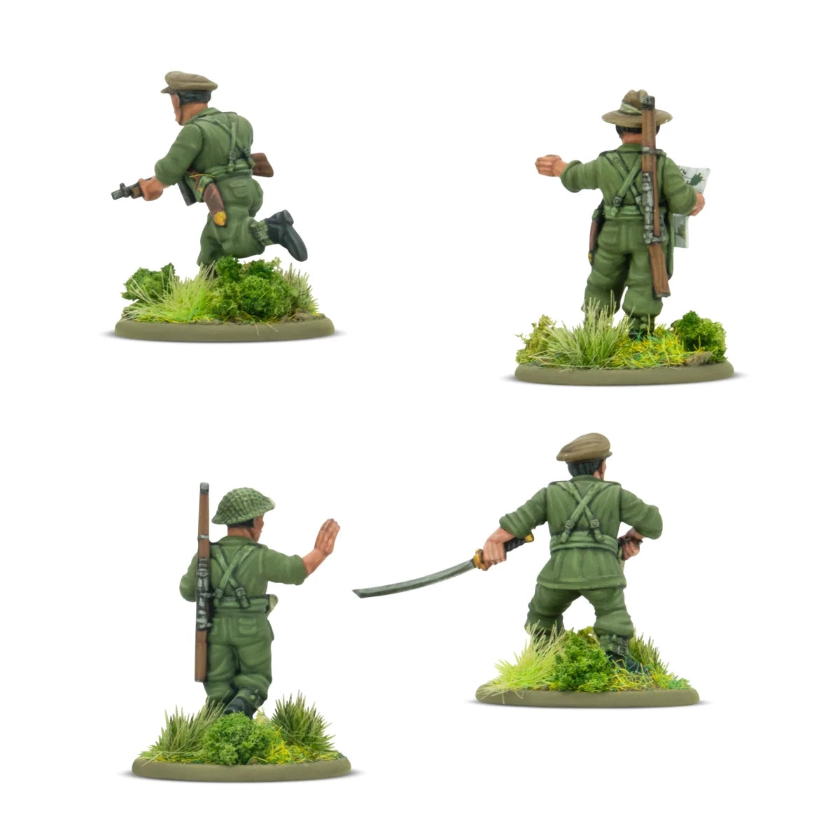 Gurkha platoon commanders - Fog of Wargames - 
