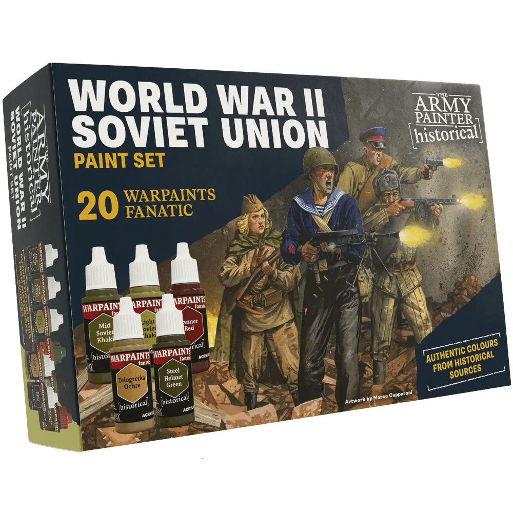 Historical: WWII Soviet Union Paint Set - Fog of Wargames - 