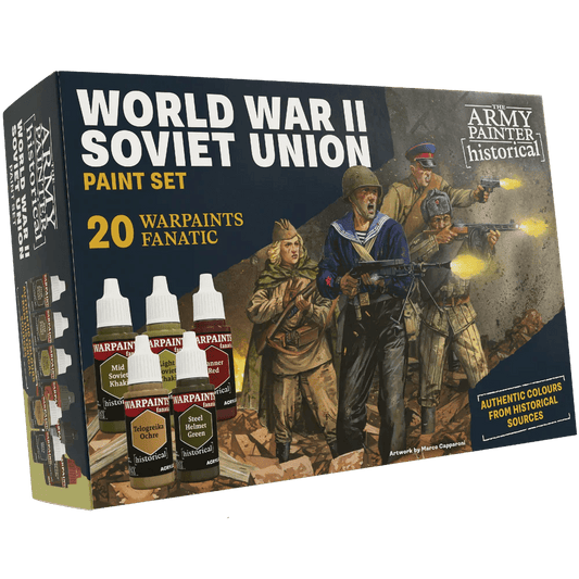 Historical: WWII Soviet Union Paint Set - Fog of Wargames - 