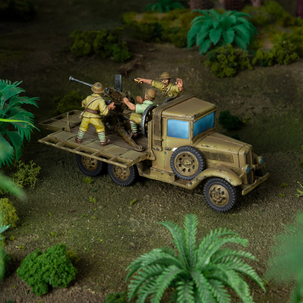 Isuzu Type 98 AA machine cannon carrier - Fog of Wargames - 