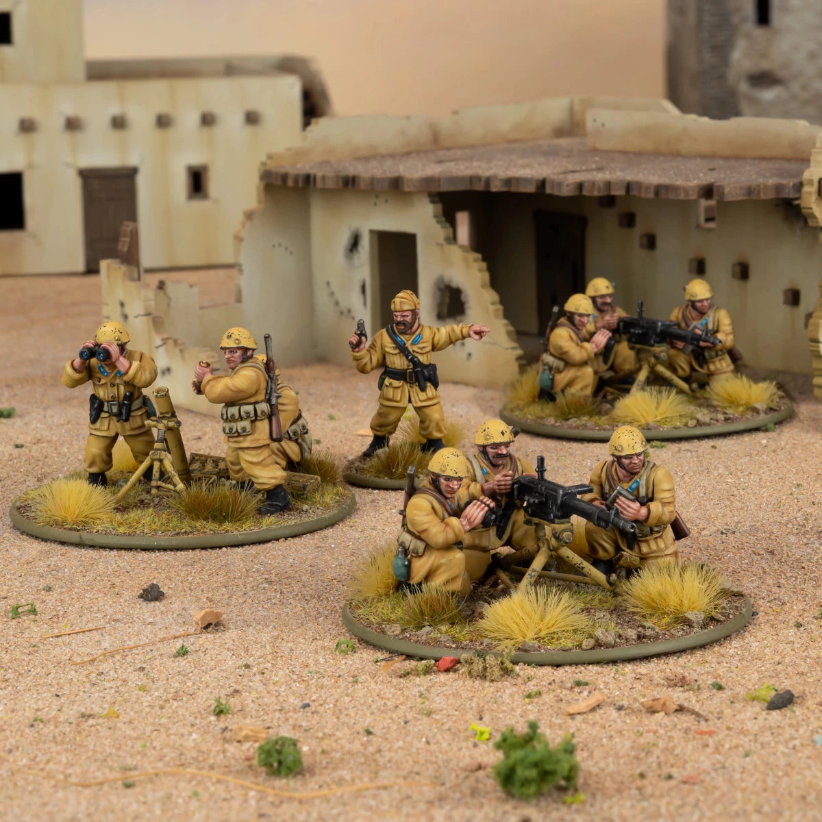 Italian Paracadutisti heavy weapons platoon - Fog of Wargames - 