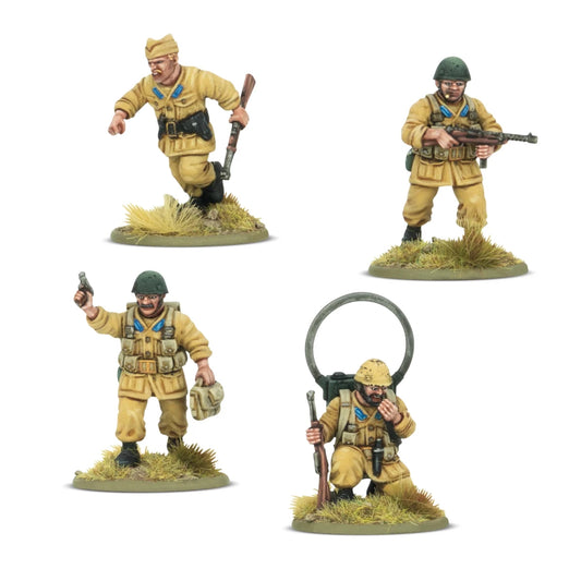 Italian Paracadutisti HQ - Fog of Wargames - 
