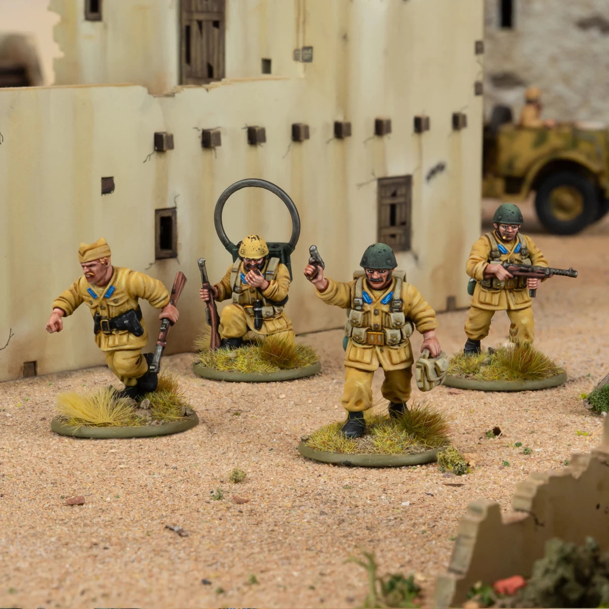Italian Paracadutisti HQ - Fog of Wargames - 