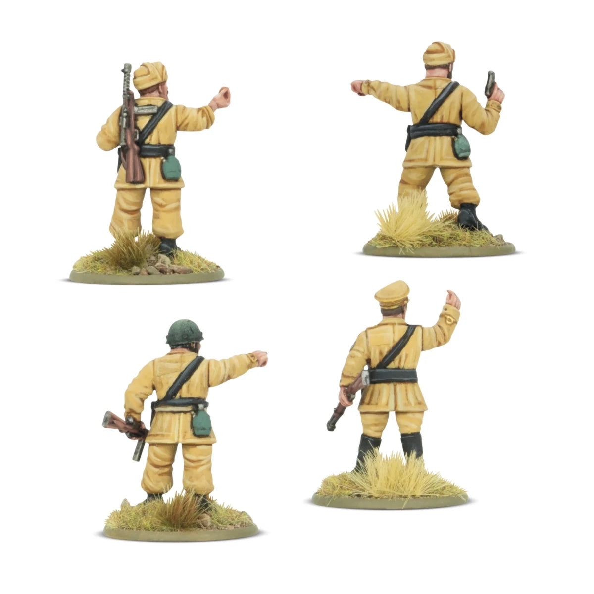 Italian Paracadutisti platoon commanders - Fog of Wargames - 