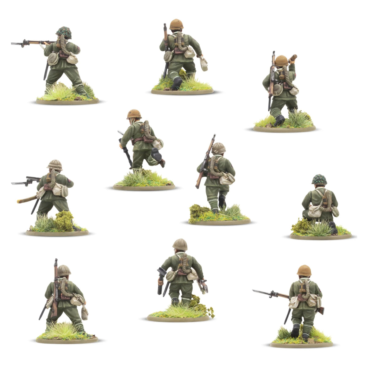 Japanese Army Infantry Platoon - Fog of Wargames - 
