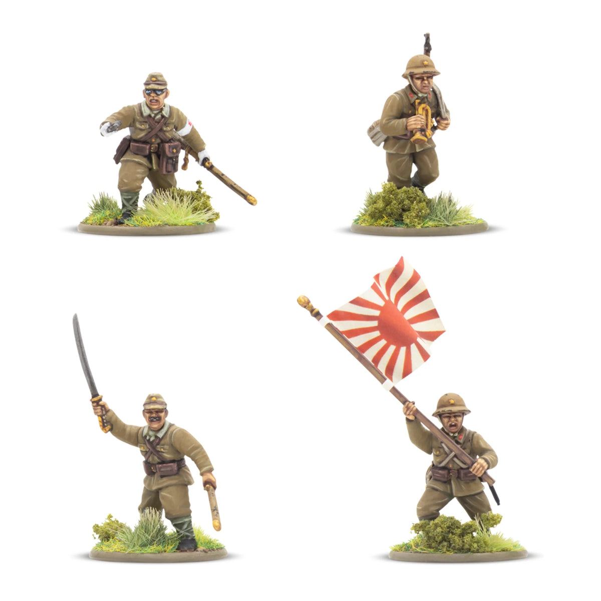Japanese Army Infantry Platoon - Fog of Wargames - 