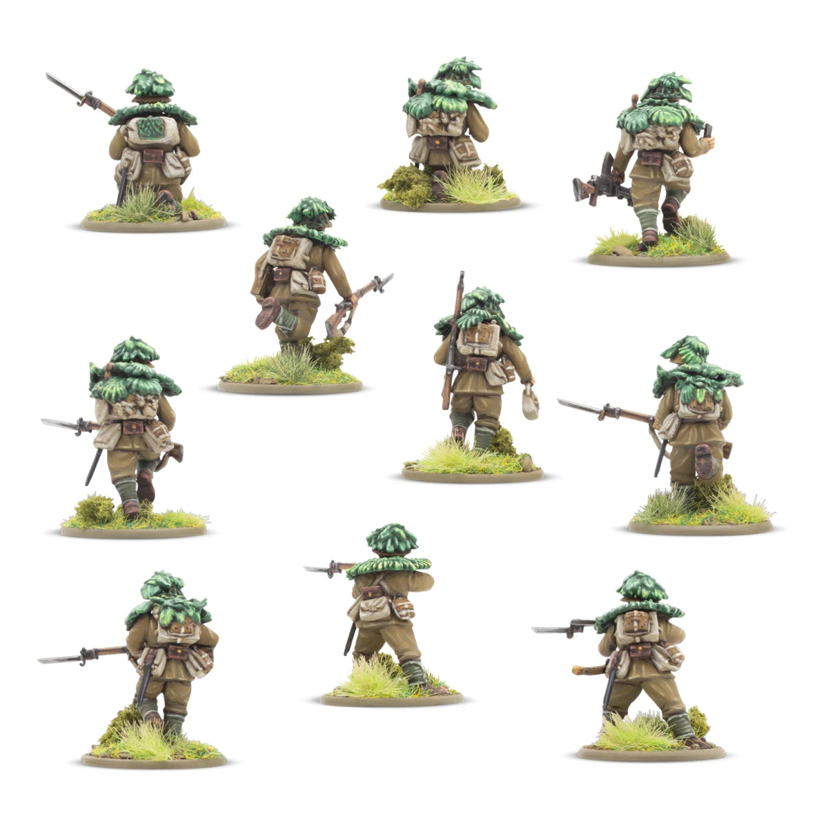 Japanese Army Infantry Platoon - Fog of Wargames - 