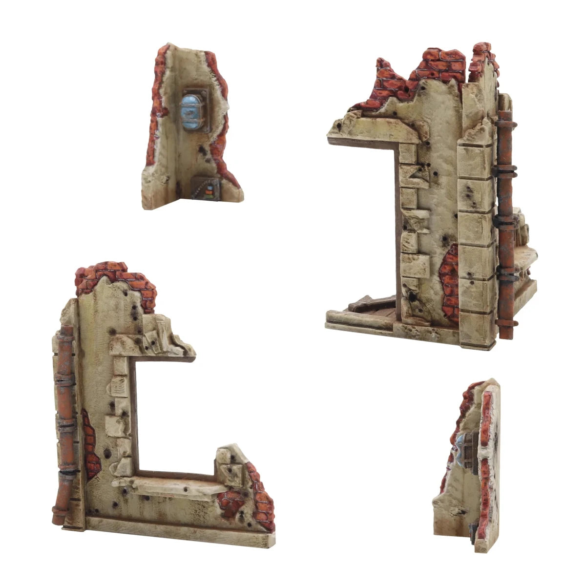 Konflikt '47 Ruined Building - Fog of Wargames - 