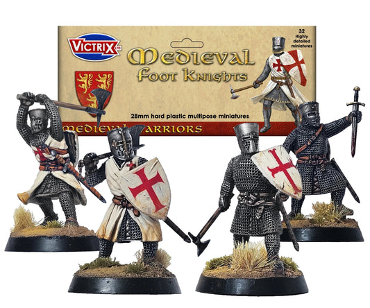 Medieval Foot Knights - Fog of Wargames - 