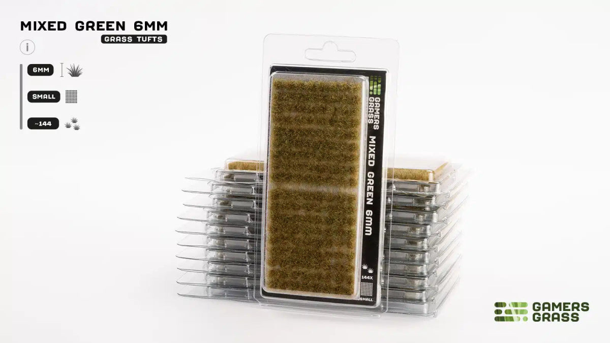 Mixed Green 6mm - Small - Fog of Wargames - 0738956787668