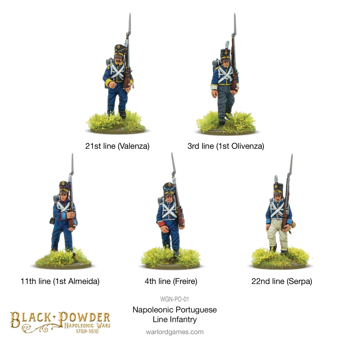 Napoleonic Portuguese Line Infantry - Fog of Wargames - 