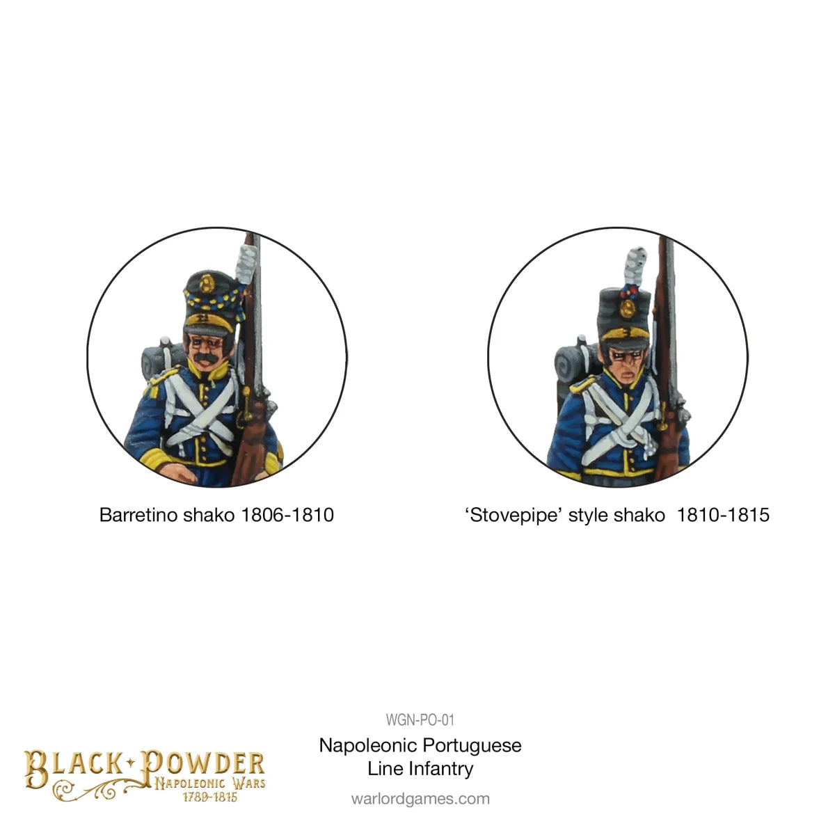 Napoleonic Portuguese Line Infantry - Fog of Wargames - 