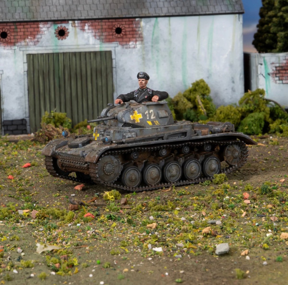 Panzer II (Plastic) - Fog of Wargames - 