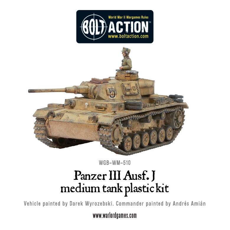 Panzer III (Plastic) - Fog of Wargames - 
