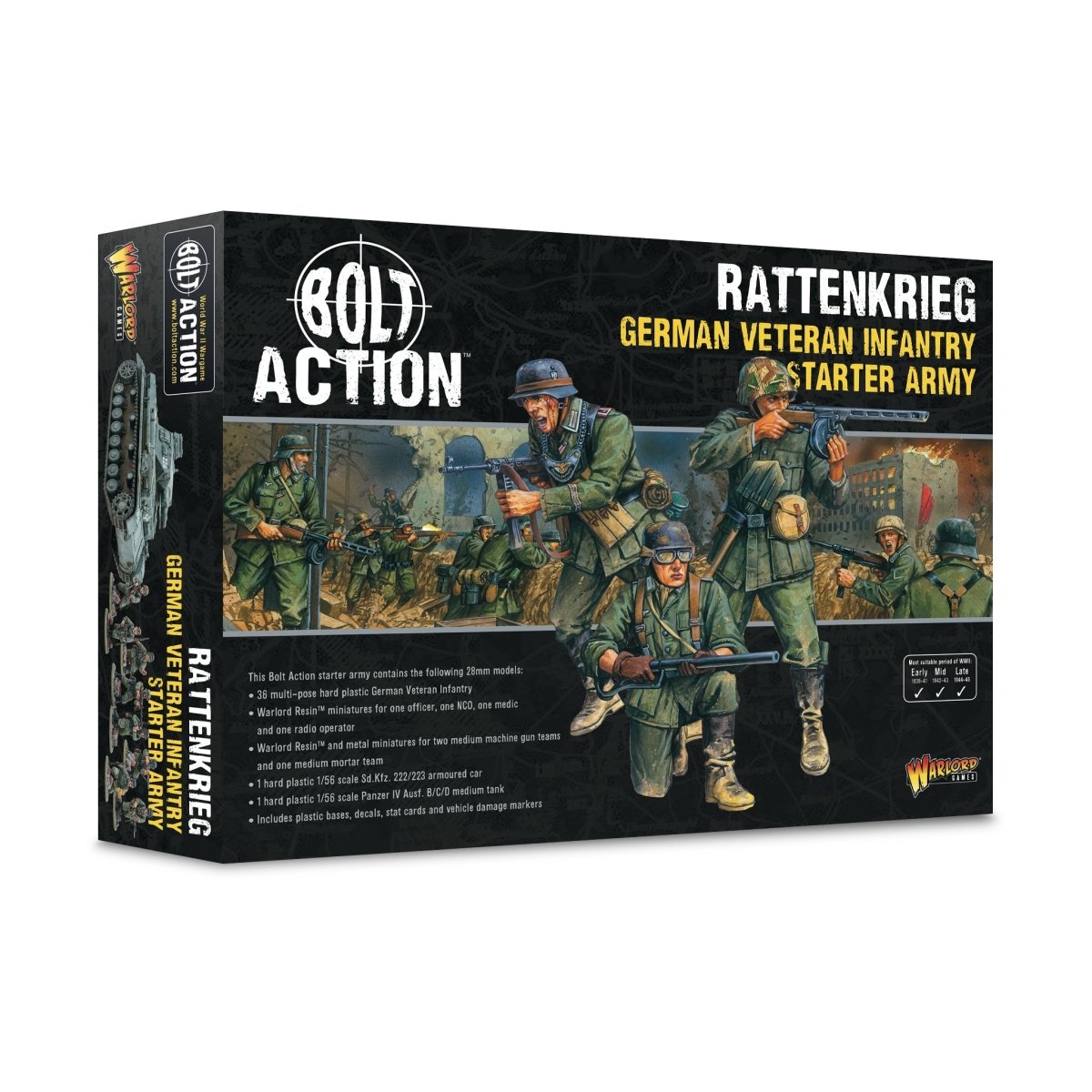 Rattenkrieg - German Veteran Infantry Starter Army - Fog of Wargames - 
