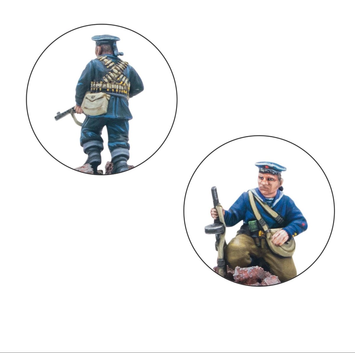 Soviet Naval Brigade Veteran Squad - Fog of Wargames - 