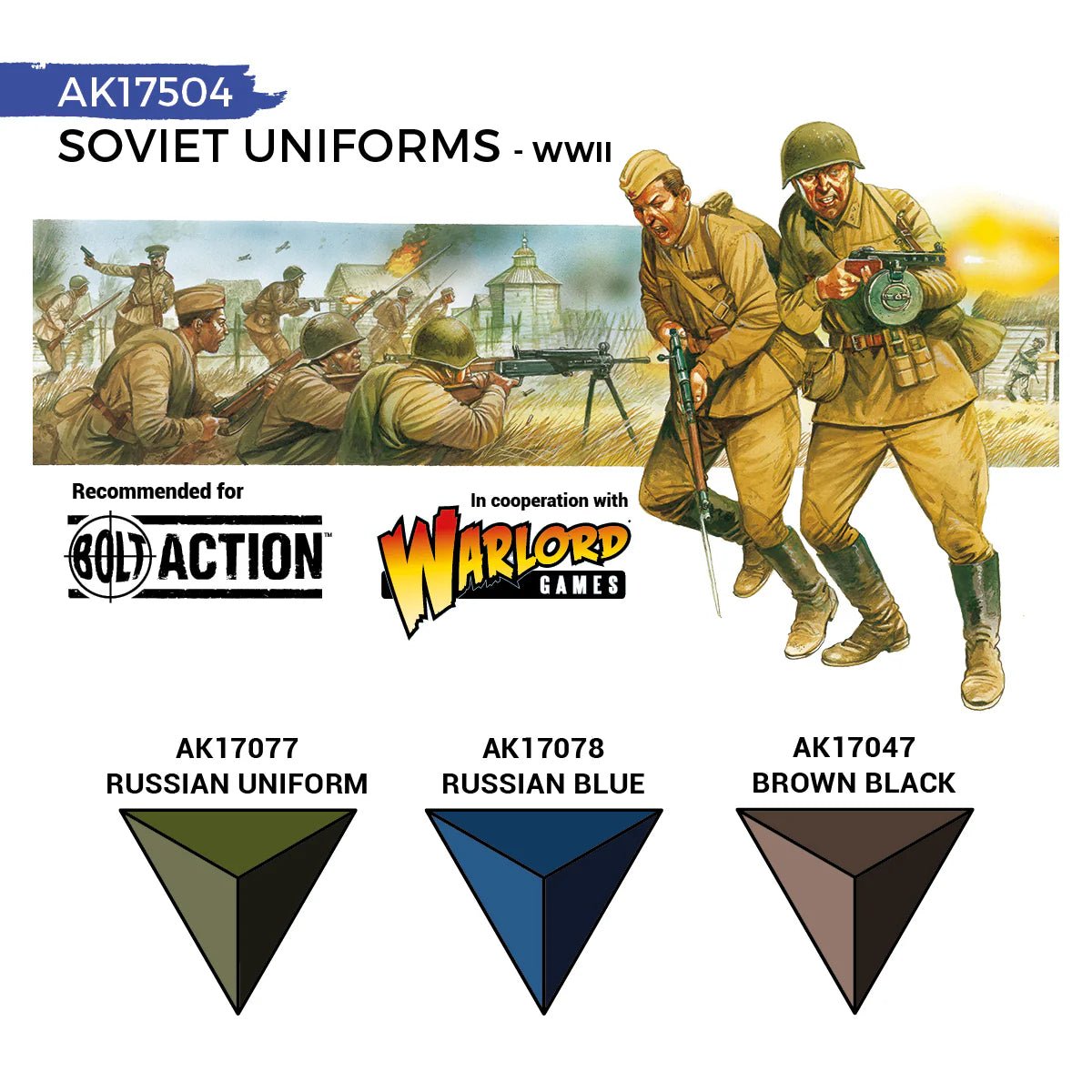 SOVIET UNIFORMS (QUICK GEN SET) - Fog of Wargames - 