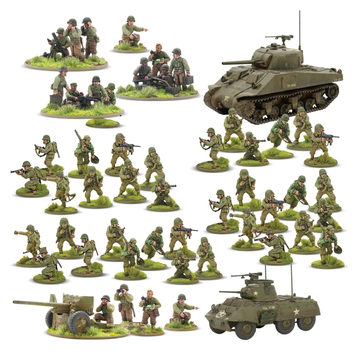 Stars and Stripes US Starter Army - Fog of Wargames - 