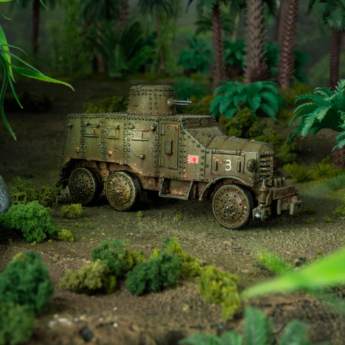 Type 91 So - Mo armoured car - Fog of Wargames - 