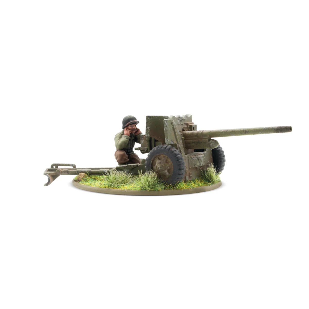 US 57mm anti-tank gun (plastic) - Fog of Wargames - 