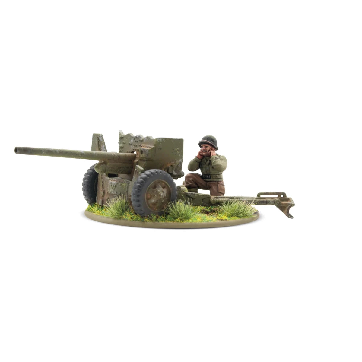 US 57mm anti-tank gun (plastic) - Fog of Wargames - 