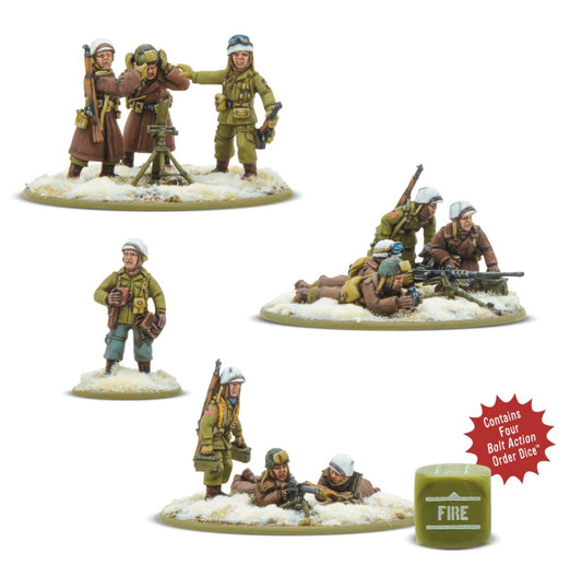 US Airborne (Winter) Heavy Weapons - Fog of Wargames - 