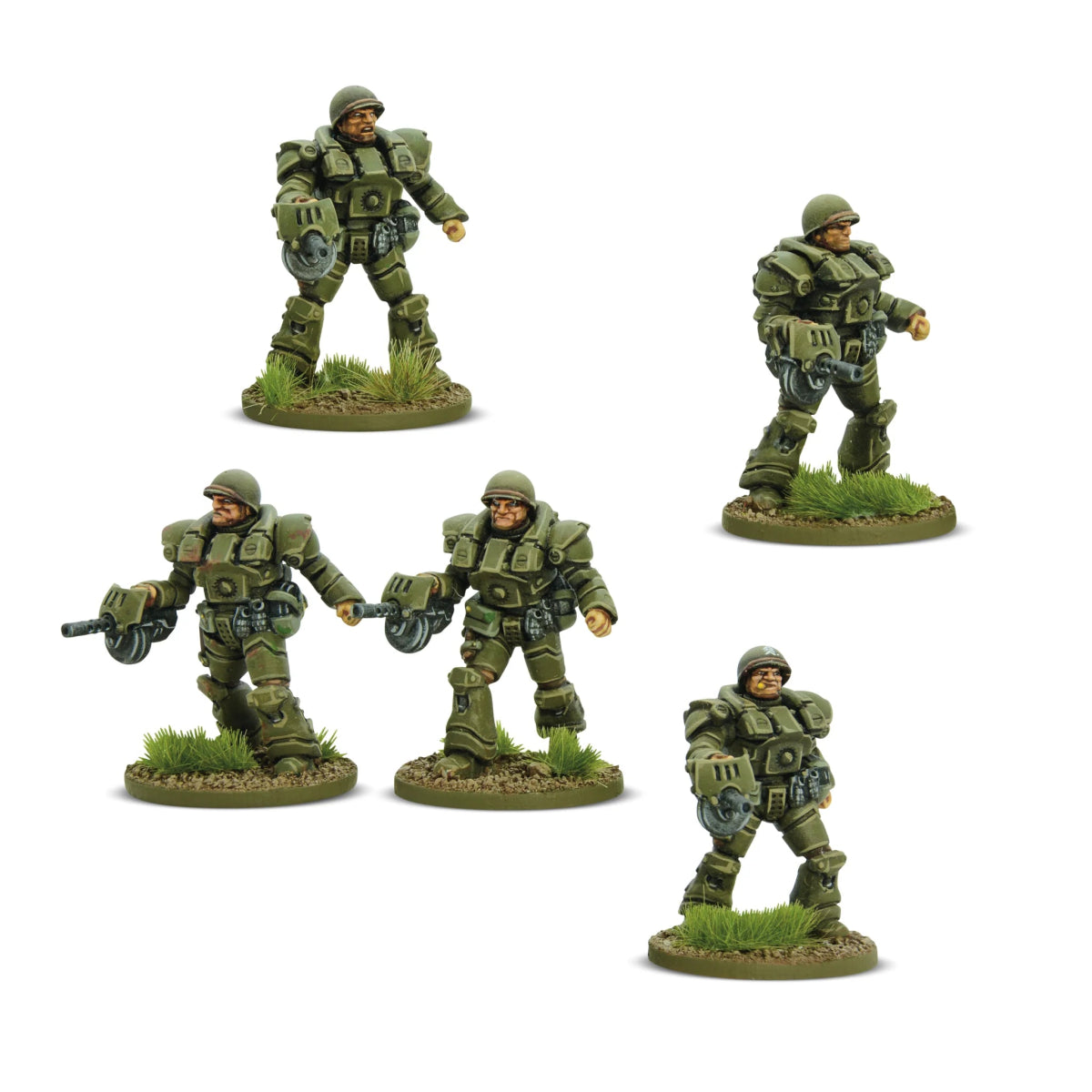 US Heavy infantry - Fog of Wargames - 