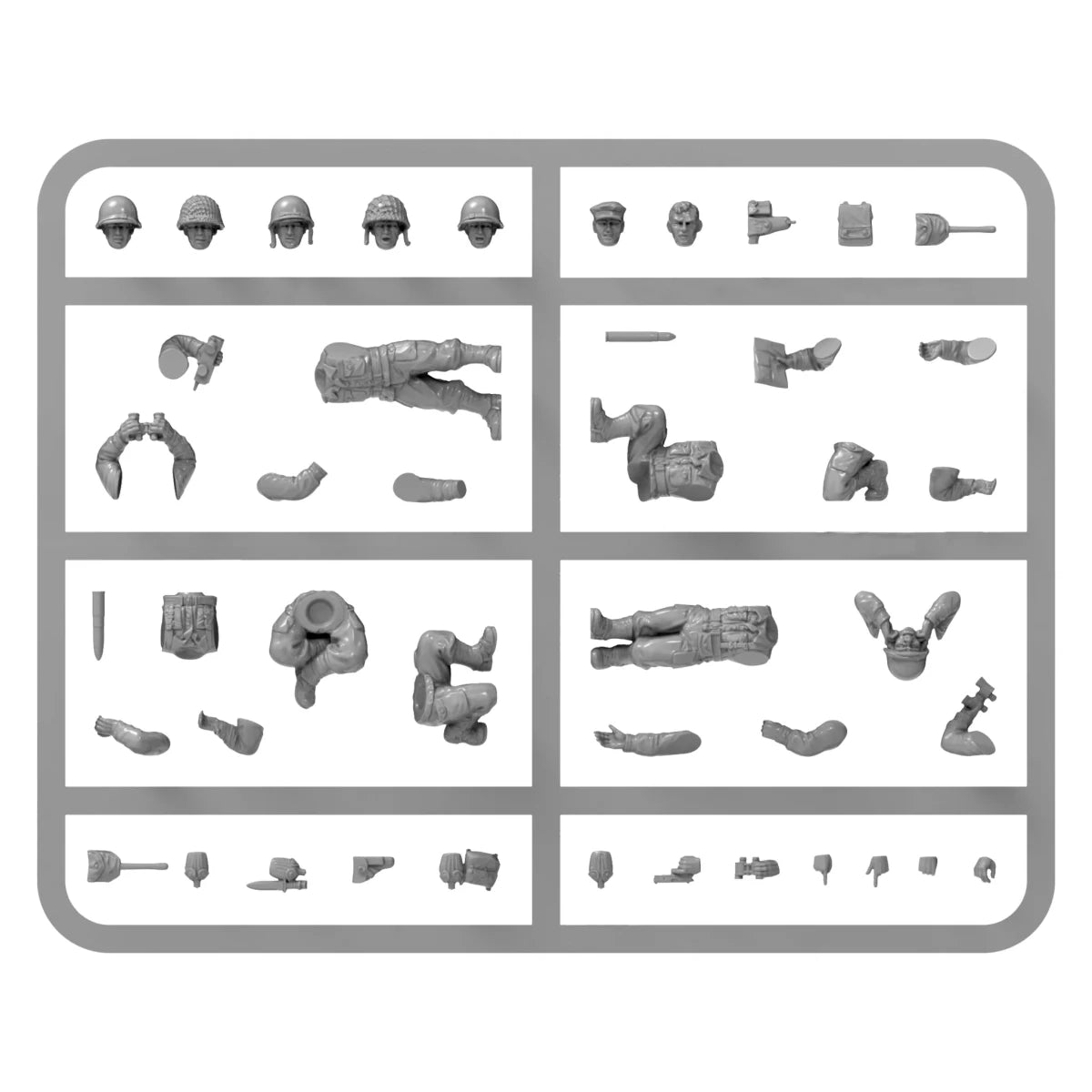 US Heavy weapons platoon (plastic) - Fog of Wargames - 