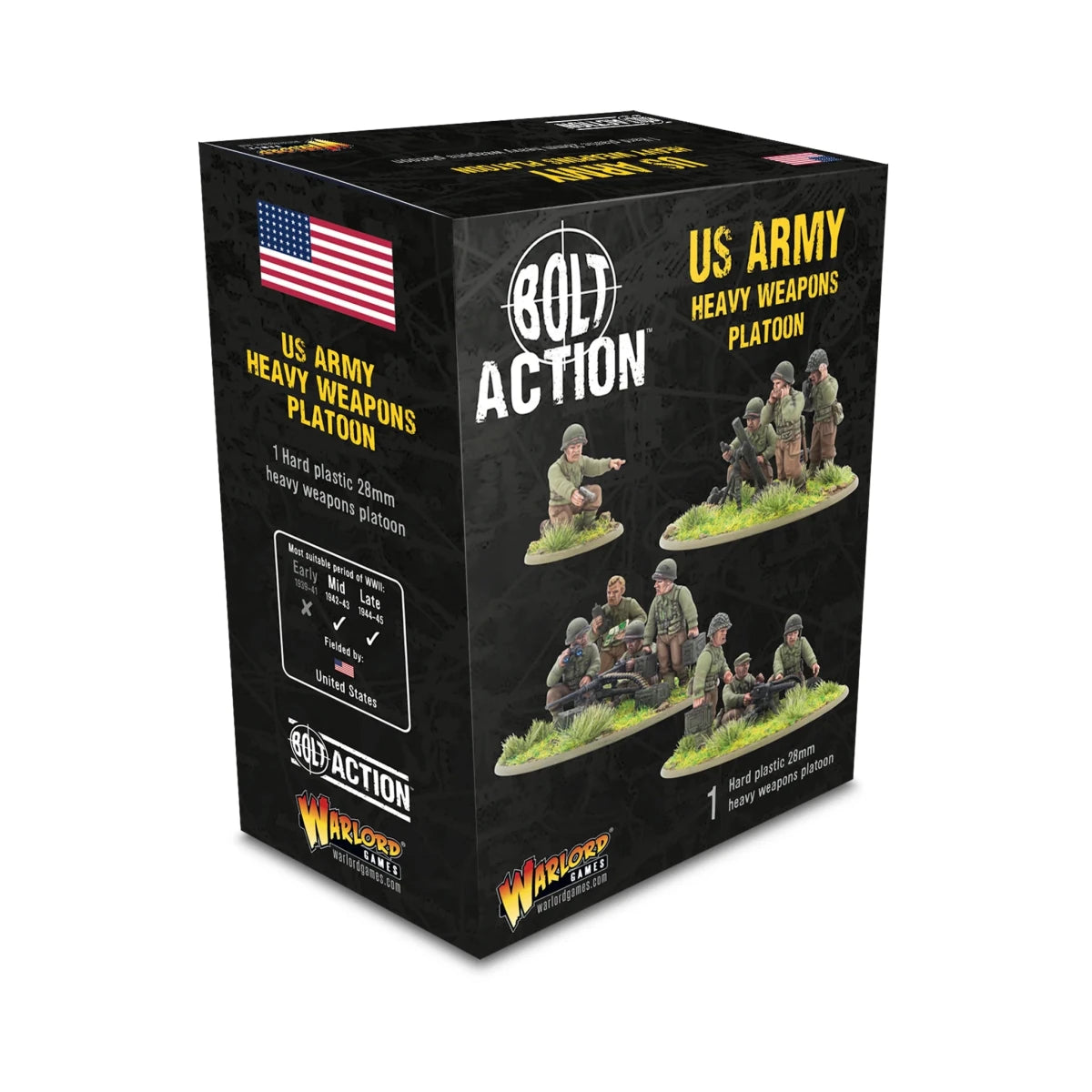 US Heavy weapons platoon (plastic) - Fog of Wargames - 