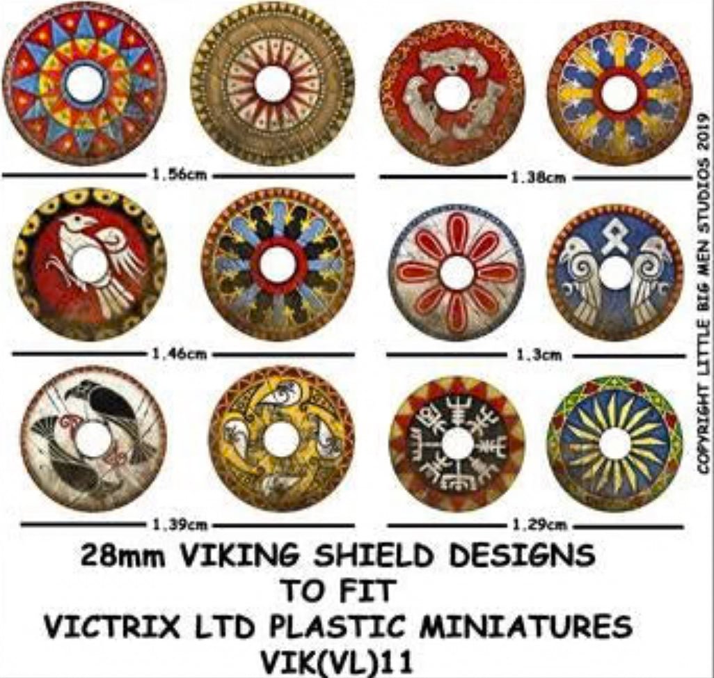Viking Shield Designs VIK 11. - Fog of Wargames - 