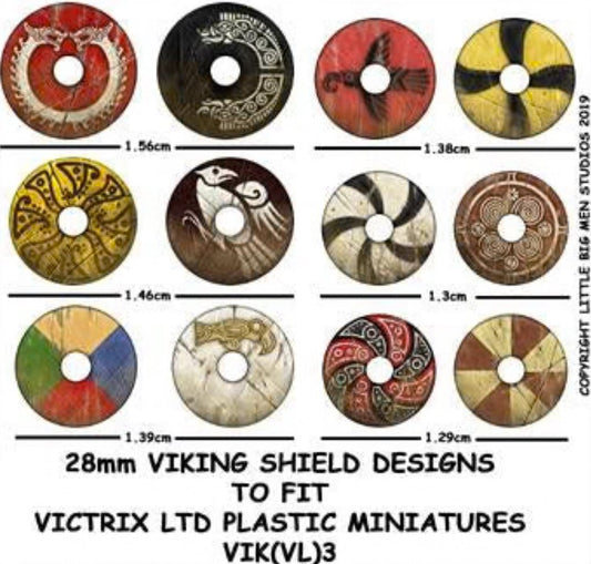 Viking Shield Designs VIK 3. - Fog of Wargames - 