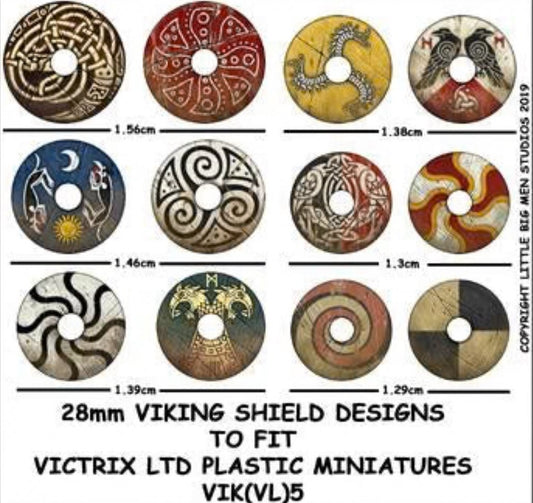 Viking Shield Designs VIK 5. - Fog of Wargames - 