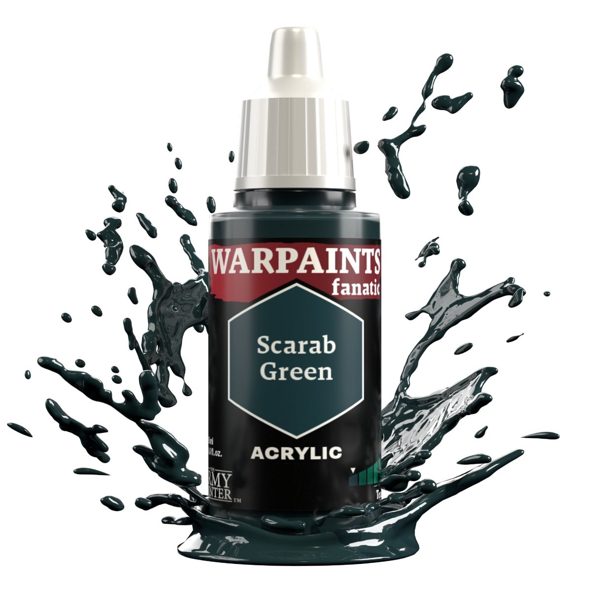 Warpaints Fanatic: Scarab Green - Fog of Wargames - 