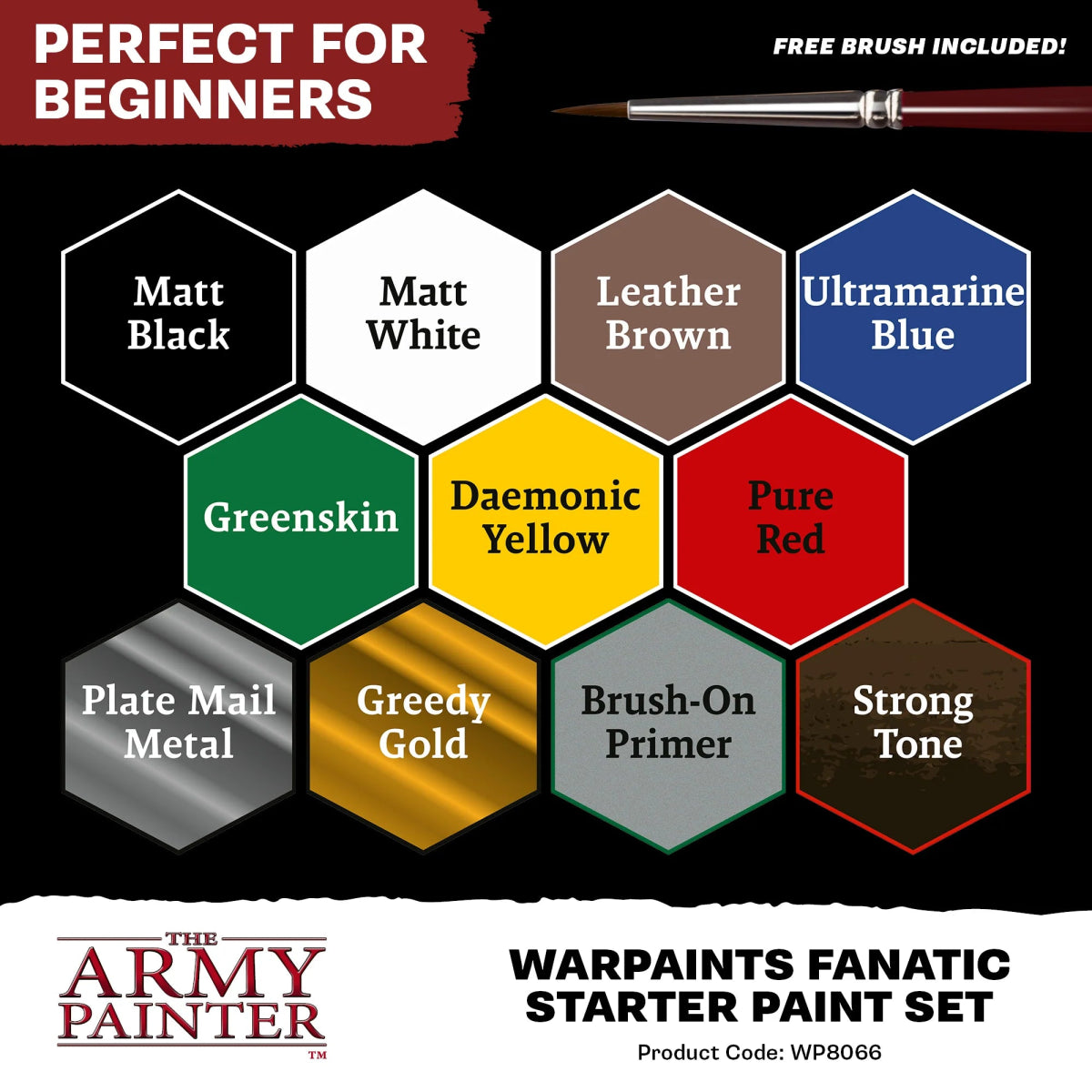 Warpaints Fanatic Starter Paint Set - Fog of Wargames - 