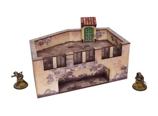 WW2 Italy Terrace (1) PREPAINTED [28mm/1:56] - Fog of Wargames - 